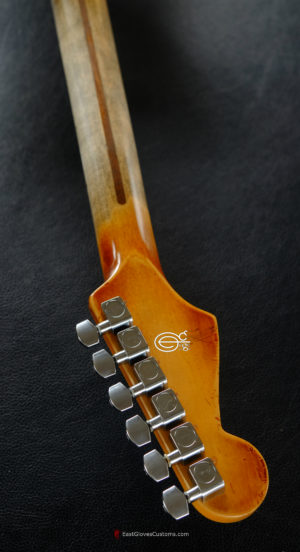 Fender Stratocaster Yellow/Sunburst Heavy Aged Relic (SOLD) - Image 13
