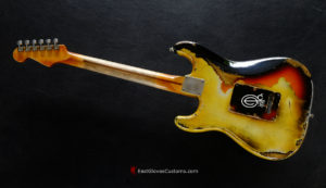 Fender Stratocaster Yellow/Sunburst Heavy Aged Relic (SOLD) - Image 9