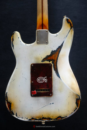 Fender Stratocaster Vintage White/Sunburst Custom Shop Texas Special Heavy Aged Relic (SOLD) - Image 5