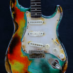 Fender Stratocaster Orange Over Seafoam Green  Heavy Aged Relic (SOLD)