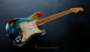 Fender Deluxe Stratocaster Galaxy Blue Aged Relic (RARE)[SOLD] - Image 13