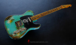 Fender Telecaster Seafoam Green Made in USA Heavy Aged Relic (SOLD) - Image 13
