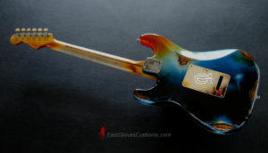 Fender Deluxe Stratocaster Galaxy Blue Aged Relic (RARE)[SOLD] - Image 14