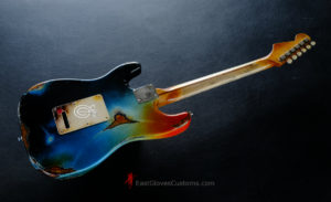 Fender Deluxe Stratocaster Galaxy Blue Aged Relic (RARE)[SOLD] - Image 16