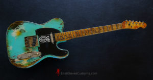 Fender Telecaster Seafoam Green Made in USA Heavy Aged Relic (SOLD) - Image 15