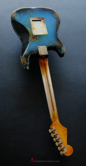 Fender Stratocaster Pelham Blue Heavy Aged Relic (SOLD) - Image 18
