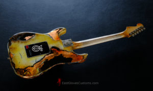 Fender Stratocaster Yellow/Copper Hot Lava Super Heavy Aged Relic [SOLD] - Image 17