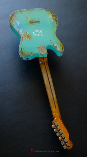 Fender Telecaster Seafoam Green Made in USA Heavy Aged Relic (SOLD) - Image 18