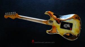 Fender Stratocaster Yellow/Copper Hot Lava Super Heavy Aged Relic [SOLD] - Image 19