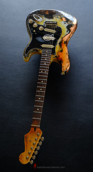 Fender Stratocaster Yellow/Copper Hot Lava Super Heavy Aged Relic [SOLD] - Image 20