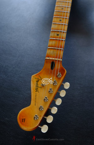 Fender Deluxe Stratocaster Galaxy Blue Aged Relic (RARE)[SOLD] - Image 19