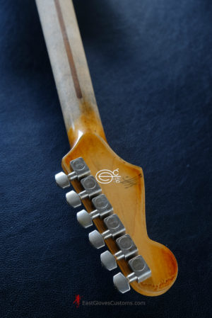 Fender Stratocaster Yellow/Copper Hot Lava Super Heavy Aged Relic [SOLD] - Image 23