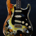 Fender Stratocaster Yellow/Copper Hot Lava Super Heavy Aged Relic [SOLD]