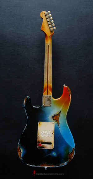 Fender Deluxe Stratocaster Galaxy Blue Aged Relic (RARE)[SOLD] - Image 12
