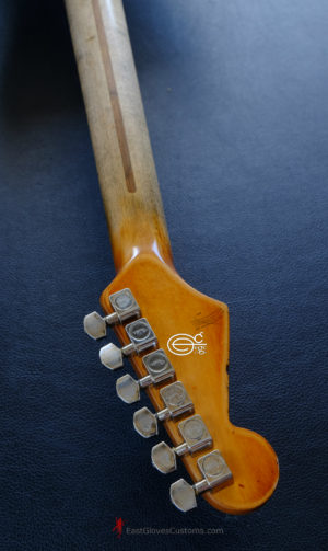 Squier Stratocaster Vintage White HSS Made in USA Aged Relic (SOLD) - Image 20