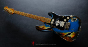 Fender Stratocaster Special Edition HSS Pelham Blue/Sunburst Aged Relic (SOLD) - Image 17
