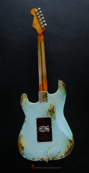 Fender Stratocaster Sonic Blue Aged Relic (SOLD) - Image 19