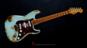 Fender Stratocaster Sonic Blue Aged Relic (SOLD) - Image 20