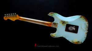 Fender Stratocaster Sonic Blue Aged Relic (SOLD) - Image 21