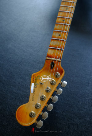 Fender Stratocaster Sonic Blue Aged Relic (SOLD) - Image 22