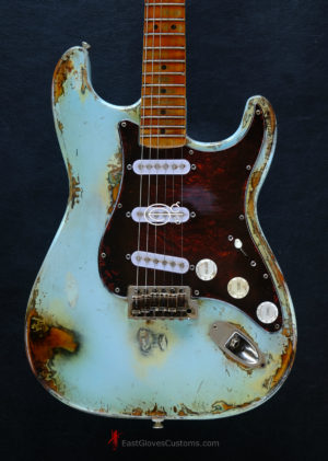 Fender Stratocaster Sonic Blue Aged Relic (SOLD)
