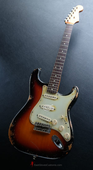 Fender American Vintage 62 Reissue Stratocaster Sunburst AVRI 1962 Aged Relic (SOLD) - Image 2