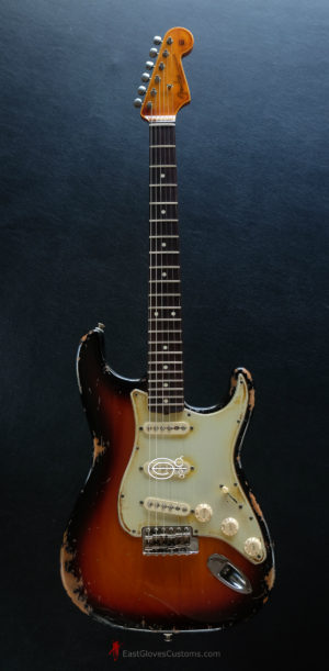 Fender American Vintage 62 Reissue Stratocaster Sunburst AVRI 1962 Aged Relic (SOLD) - Image 13