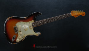 Fender American Vintage 62 Reissue Stratocaster Sunburst AVRI 1962 Aged Relic (SOLD) - Image 15