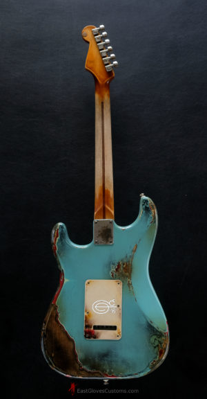 Fender Stratocaster 60th Anniversary Daphne Blue Heavy Aged Relic (SOLD) - Image 15