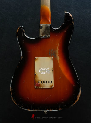 Fender American Vintage 62 Reissue Stratocaster Sunburst AVRI 1962 Aged Relic (SOLD) - Image 8