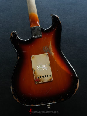 Fender American Vintage 62 Reissue Stratocaster Sunburst AVRI 1962 Aged Relic (SOLD) - Image 5