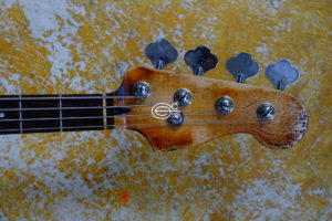 Fender Jazz Sunburst Bass Heavy Aged Relic by East Gloves Customs (SOLD) - Image 15