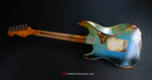 Fender Stratocaster Galaxy Blue Heavy AGed Relic by East Gloves Customs (Very Rare)[SOLD] - Image 12