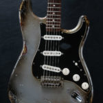 Fender Stratocaster Metallic Grey Silver Heavy Aged Relic (SOLD)