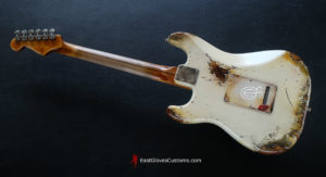 Fender Stratocaster Snowberry White Heavy Aged Relic (SOLD) - Image 3