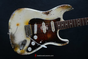 Fender Stratocaster Snowberry White Heavy Aged Relic (SOLD) - Image 8