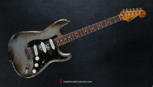Fender Stratocaster Metallic Grey Silver Heavy Aged Relic (SOLD) - Image 2