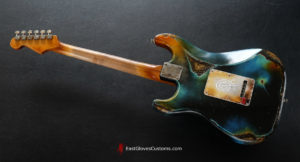 Fender Stratocaster Galaxy Blue Heavy Aged Relic by East Gloves Customs (Very Rare)(SOLD) - Image 13