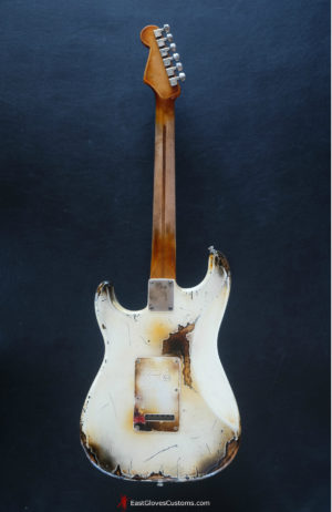 Fender Stratocaster Snowberry White Heavy Aged Relic (SOLD) - Image 12