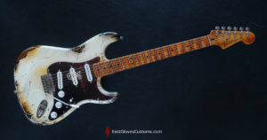 Fender Stratocaster Snowberry White Heavy Aged Relic (SOLD) - Image 7