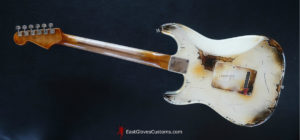 Fender Stratocaster Snowberry White Heavy Aged Relic (SOLD) - Image 8