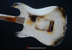 Fender Stratocaster Snowberry White Heavy Aged Relic (SOLD) - Image 6