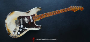 Fender Stratocaster Snowberry White Heavy Aged Relic (SOLD) - Image 13