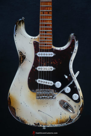 Fender Stratocaster Snowberry White Heavy Aged Relic (SOLD) - Image 9