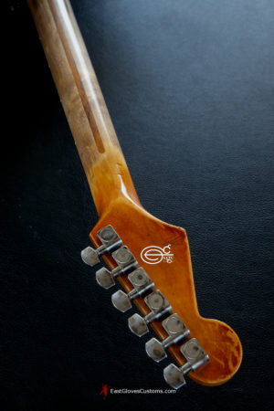 Fender Stratocaster Pelham Blue / Silver Gray Heavy Aged Relic by East Gloves Customs (SOLD) - Image 14