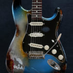 Fender Stratocaster Pelham Blue / Silver Gray Heavy Aged Relic by East Gloves Customs (SOLD)