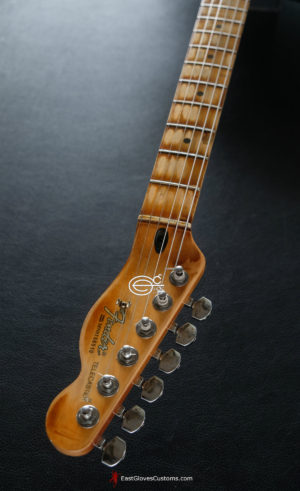 Fender Telecaster Midnight Blue/Sunburst Heavy Aged Relic by East Gloves Customs (SOLD) - Image 16