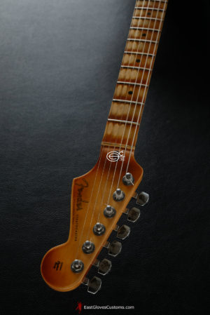 Fender Stratocaster Midnight Blue/Sunburst Heavy Aged Relic (SOLD) - Image 18