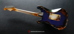 Fender Stratocaster Midnight Blue/Sunburst Heavy Aged Relic (SOLD) - Image 13