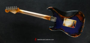Fender Stratocaster Midnight Blue/Sunburst Heavy Aged Relic (SOLD) - Image 17